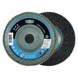 Tyrolit - Disc lamelar slefuire LONGLIFE C-TRIM 125mm ZA-40 [34239195]