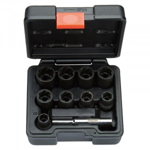 VIGOR - Set de extractie suruburi spiralate 1/2