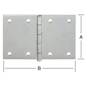 VORMANN - Balama lata 40x60mm, inox [10504040]