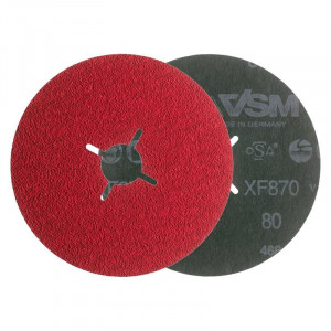 VSM - Disc abraziv din fibra de ceramica 115mm P120 [731259]