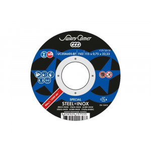 Weiler - Disc abraziv debitare pentru metal+inox Special, 115x0.75mm [U11507522M]