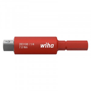 wiha - Adaptor cheie tubulara pentru surubelnita dinamometrica 1/4