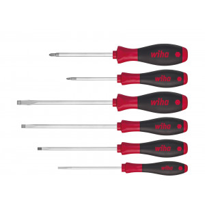 wiha - Set surubelnite, SoftFinish, drepte si Pozidriv, 6 piese [WH07153]