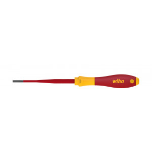 wiha - Surubelnita dreapta SoftFinish Slim 3.5x0.6x100 mm, VDE [WH35446]