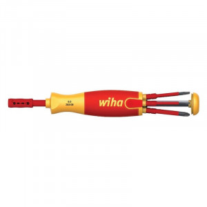 wiha - Surubelnita pentru biti LiftUp VDE PH/SL/PZ 6 piese [WH38611]